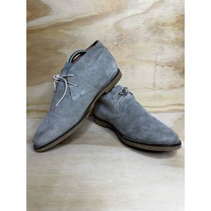 Frank Wright Totton Chukka Boots Gray Leather Mens Size 8